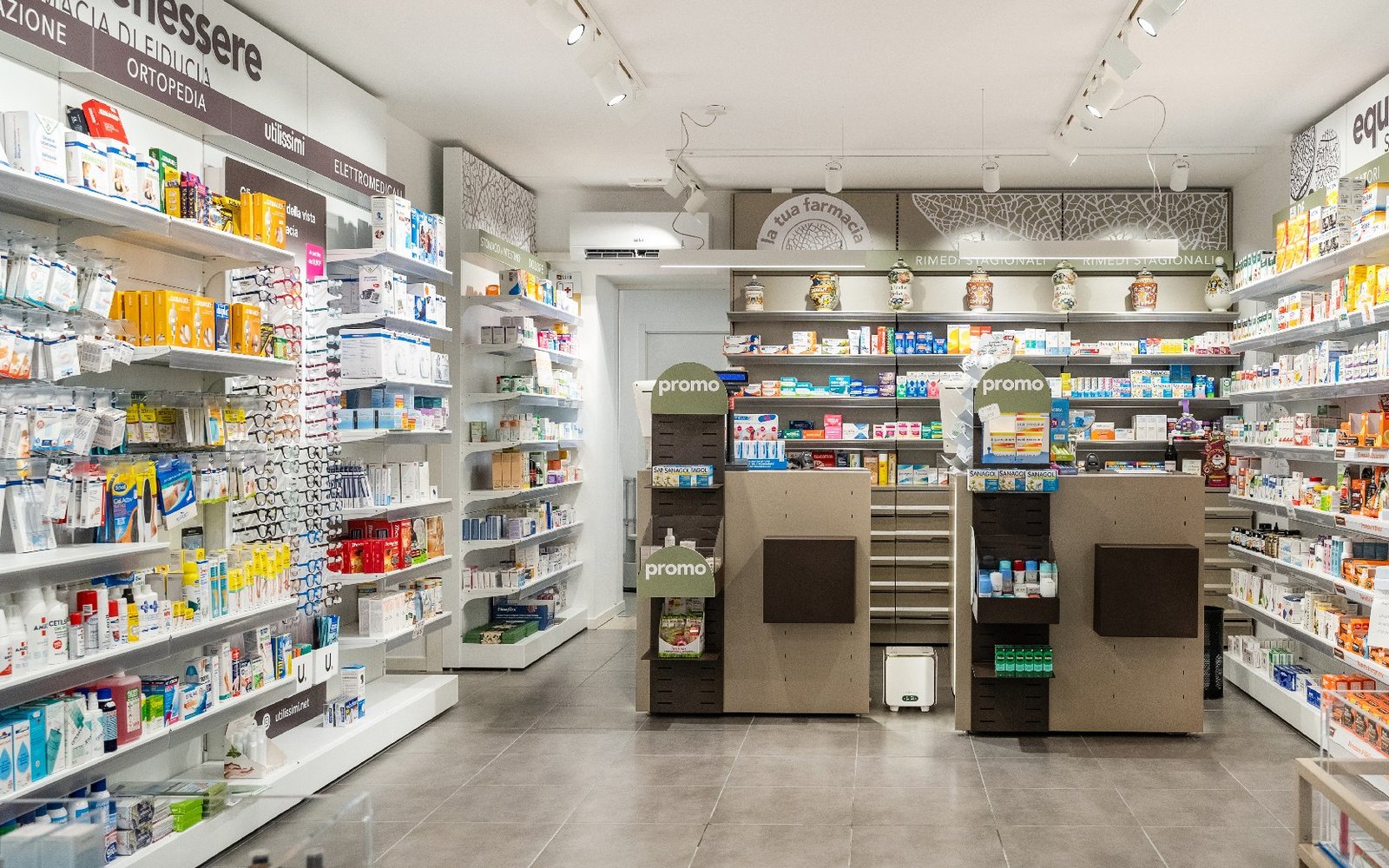 Servizi e prodotti di una farmacia